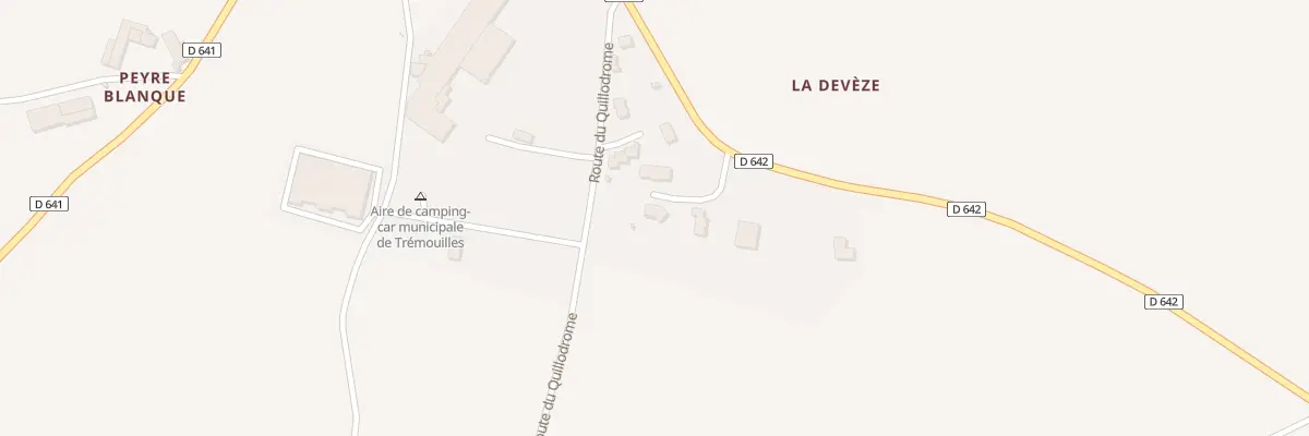 Plan du 5339 Les Landes à Trémouilles