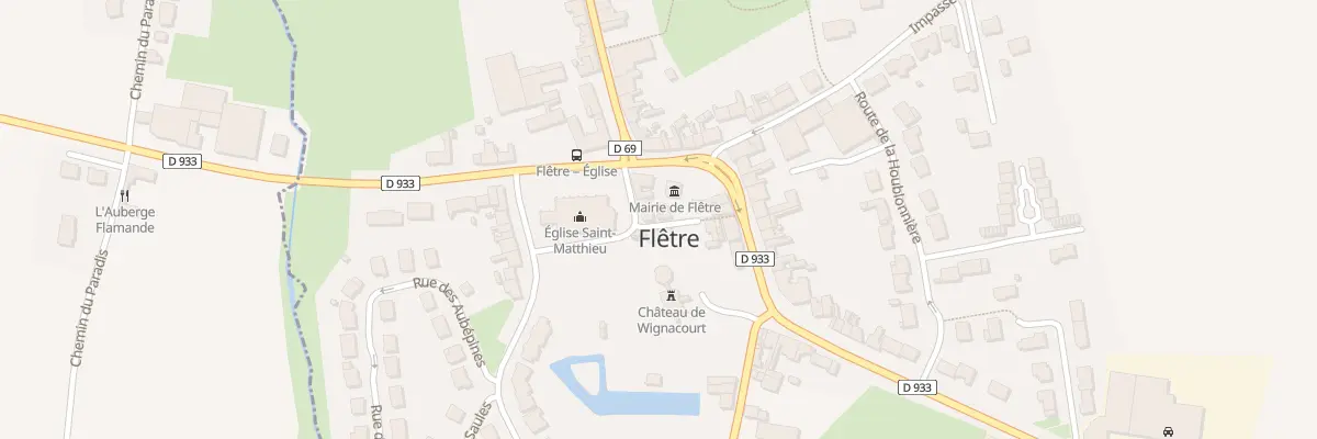 Plan du 37 Ctr de l’Eglise à Flêtre