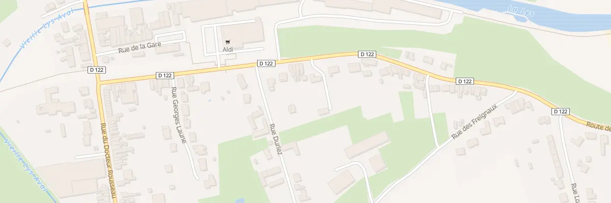 Plan du 48 Rue de la Gorgue à Merville