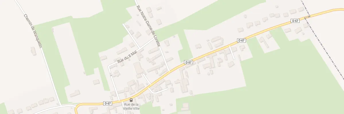 Plan du 19 Rue de la Vieille Ville à Simencourt