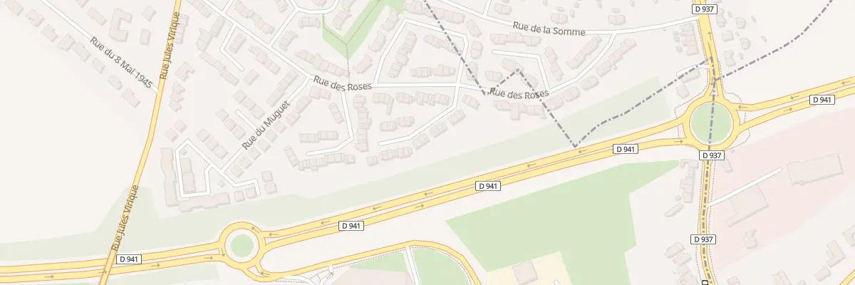 Plan du 9 Rue des Jonquilles à Verquin