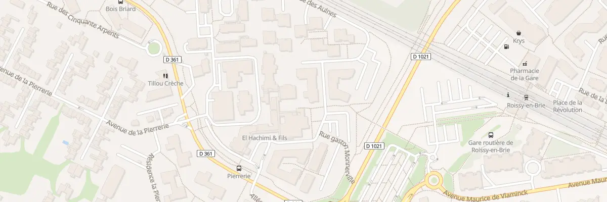 Plan du 1 Av Winston Churchill à Roissy-en-Brie