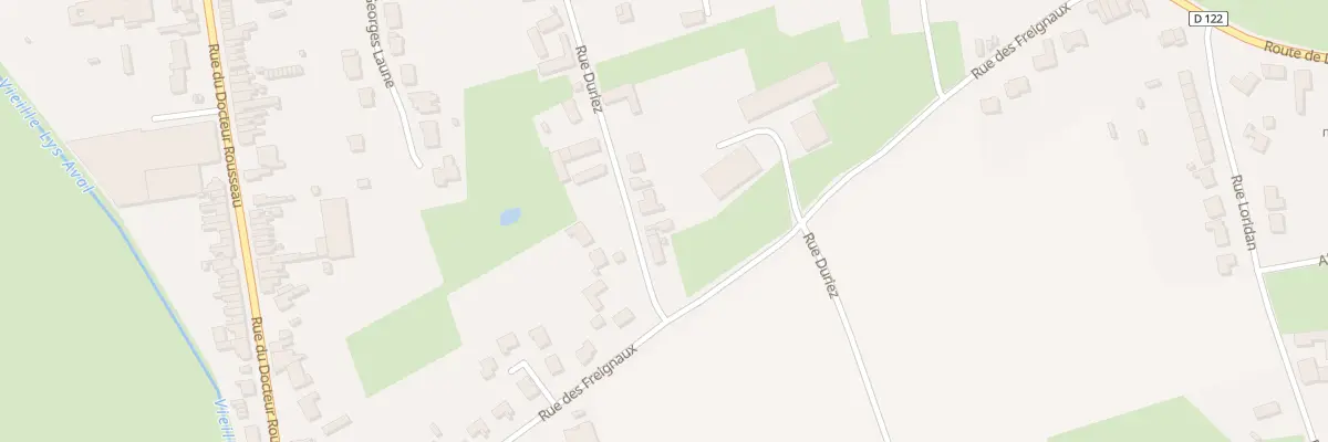 Plan du 43 Rue Duriez à Merville