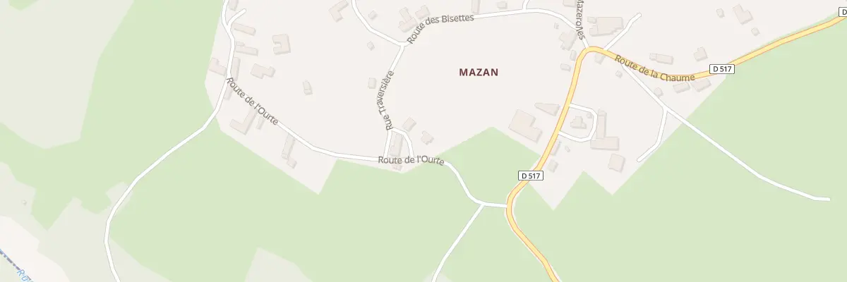 Plan du 5015 Mazan à Saint-Hilaire