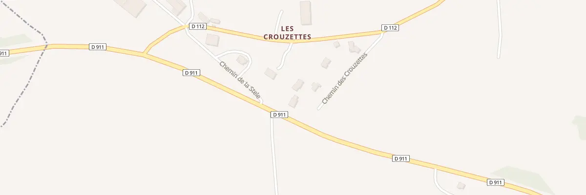 Plan du 182 Che des Crouzettes à Flavin