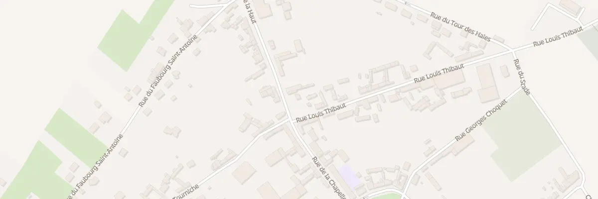 Plan du 2 Rue La-haut à Arvillers