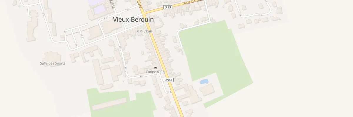 Plan du 33 Rue d’Estaires à Vieux-Berquin