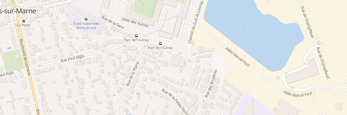 Plan du 72B Rue de la Gare à Vaires-sur-Marne