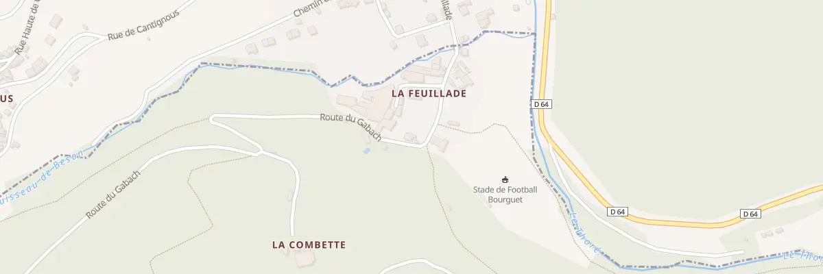 Plan du 8 Rte du Gabach à Verreries-de-Moussans