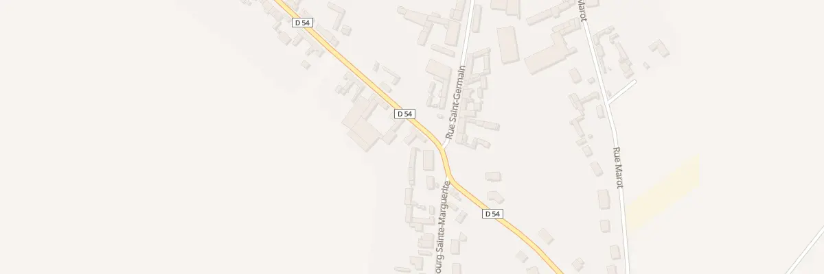 Plan du 1 Rue d’Hangest à Arvillers
