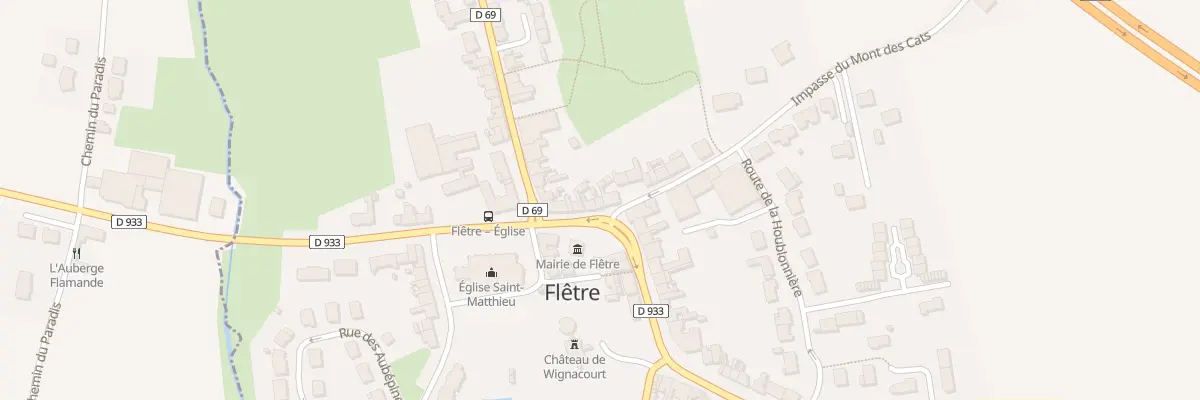 Plan du 578 Rue Nationale à Flêtre