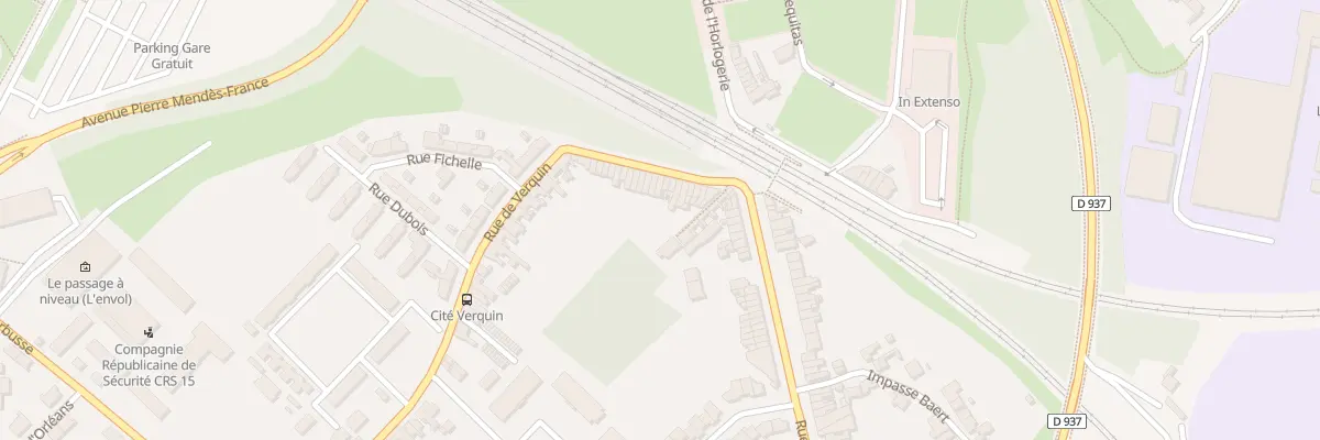 Plan du 47 Rue de Verquin à Béthune
