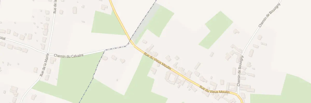 Plan du 16 Rue du Vieux Moulin à Gouy-Servins