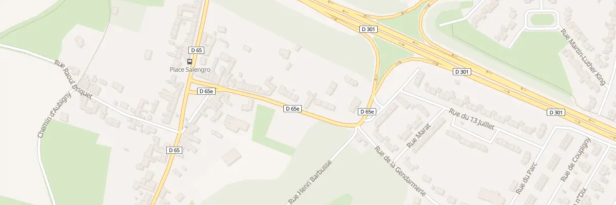 Plan du 25 Rue de la Gendarmerie à Hersin-Coupigny