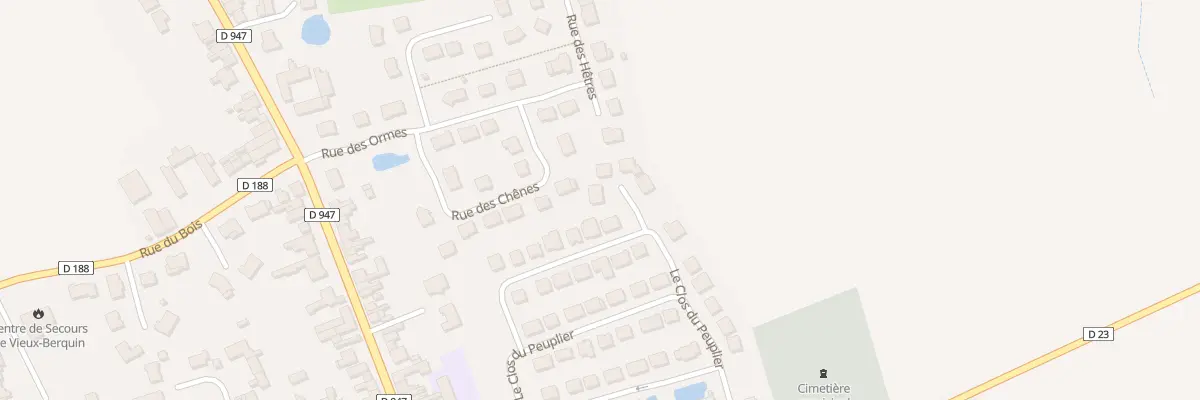 Plan du 51 Le Clos du Peuplier à Vieux-Berquin