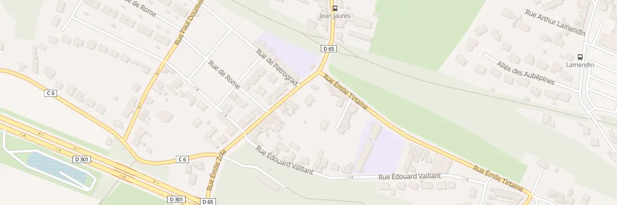 Plan du 1 Rue Emile Zola à Hersin-Coupigny