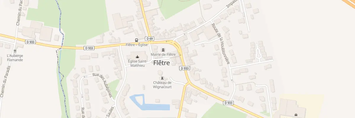 Plan du 513 Rue Nationale à Flêtre