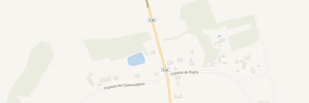 Plan du 5113 Les Quenouilleres à Oussoy-en-Gâtinais