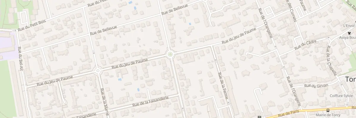 Plan du 27 Rue du Jeu de Paume à Torcy