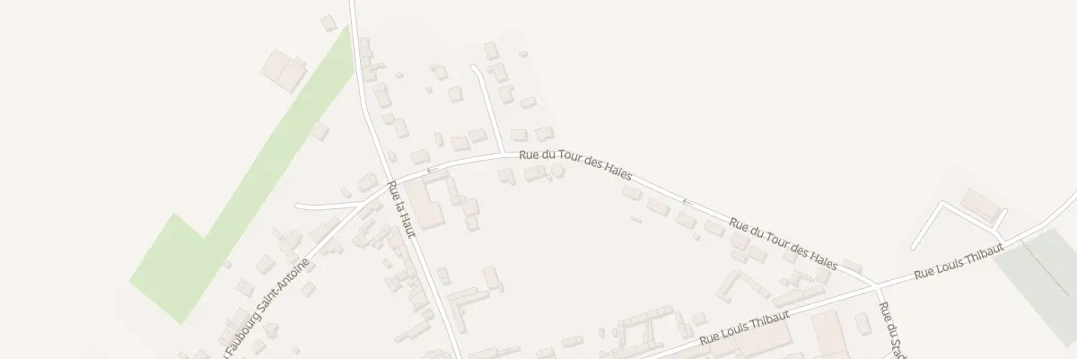 Plan du 2 Rue du Tour des Haies à Arvillers