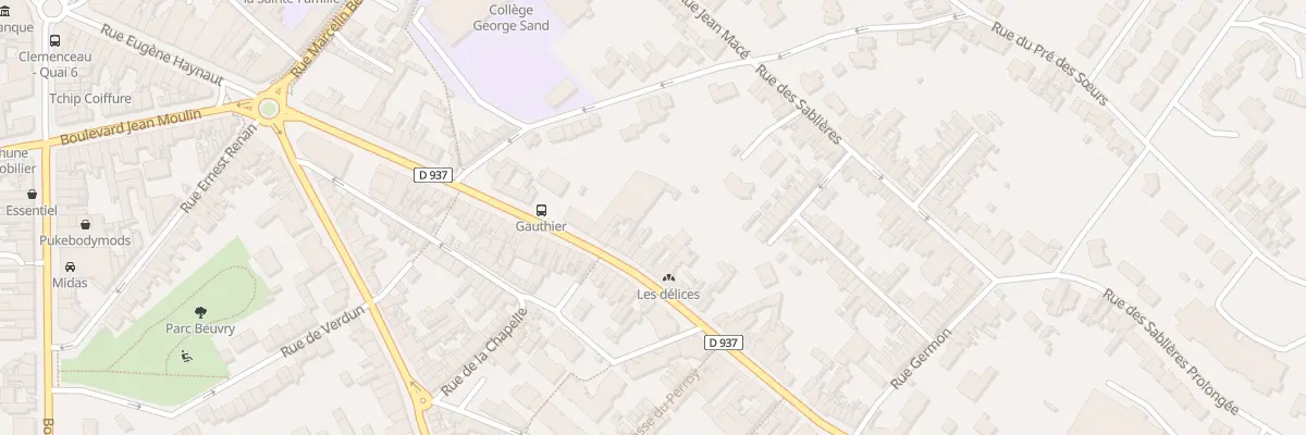 Plan du 265 Rue de Lille à Béthune