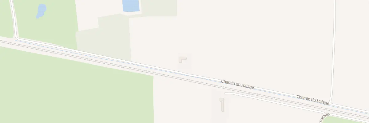 Plan du 530 Che du Halage à Merris