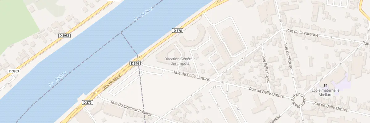 Plan du 64 Rue de Belle Ombre à Melun