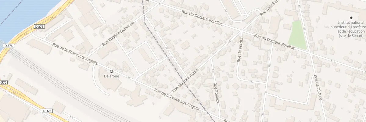 Plan du 1B Rue Albert Salmon à Melun