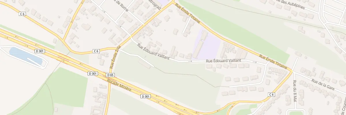 Plan du 17 Rue Edouard Vaillant à Hersin-Coupigny