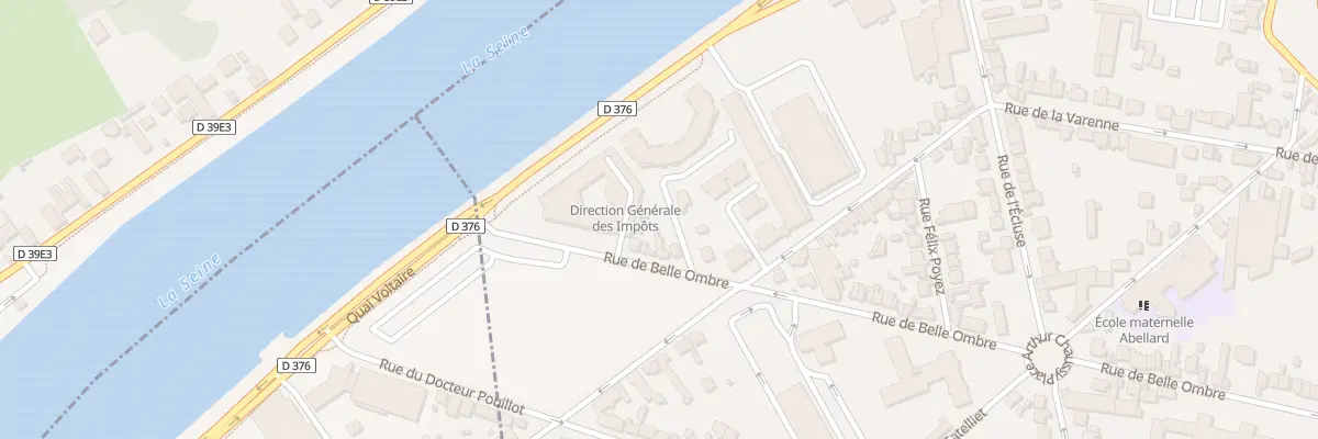 Plan du 60 Rue de Belle Ombre à Melun