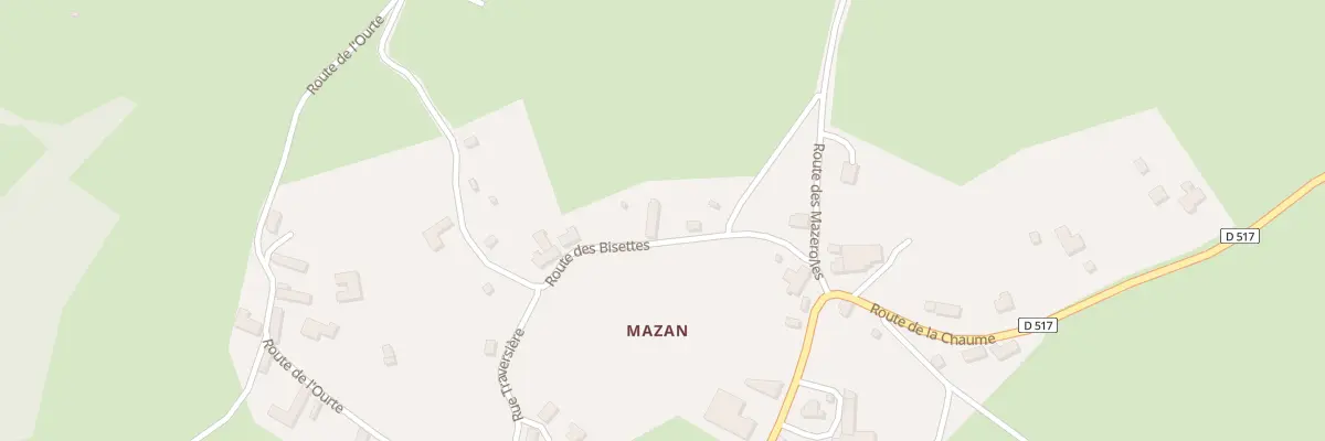 Plan du 5021 Mazan à Saint-Hilaire
