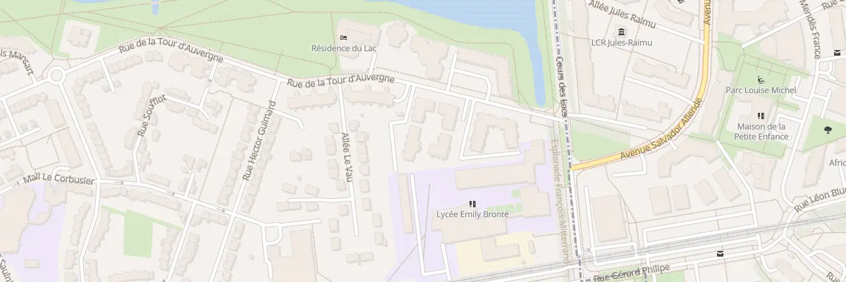 Plan du 74 Rue de la Tour d’Auvergne à Lognes