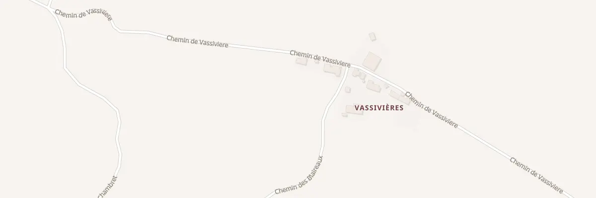Plan du 6094 Vassivieres à Tauves