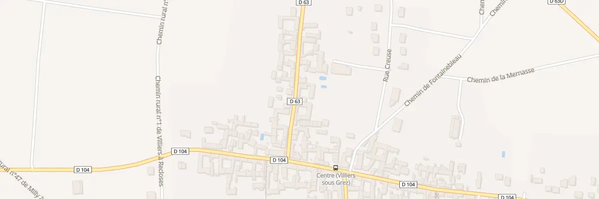Plan du 14A Rue du Buisson à Villiers-sous-Grez