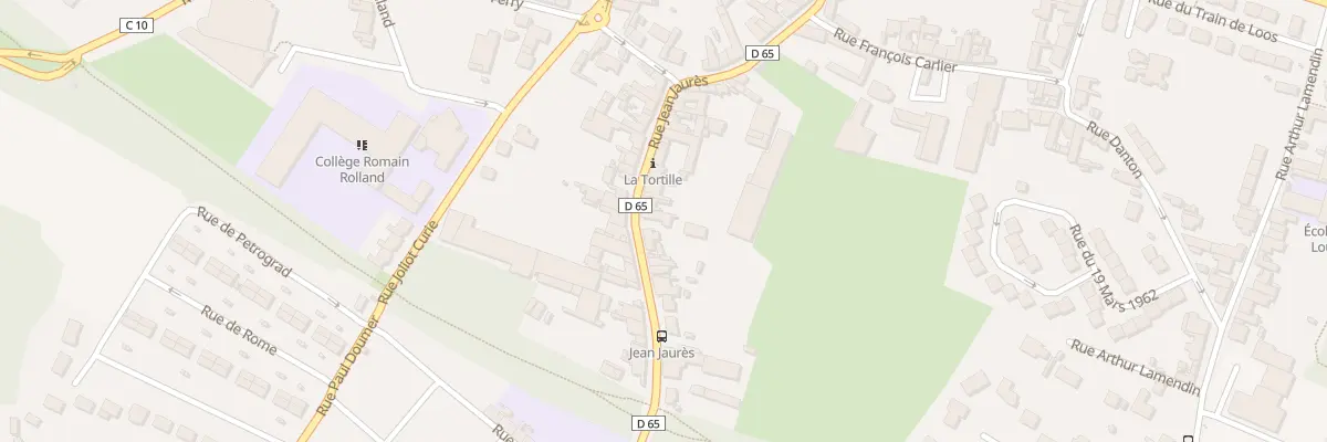 Plan du 77 Rue Jean Jaures à Hersin-Coupigny