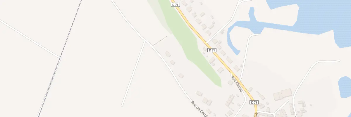 Plan du 20 Rue de Corbie à Morcourt