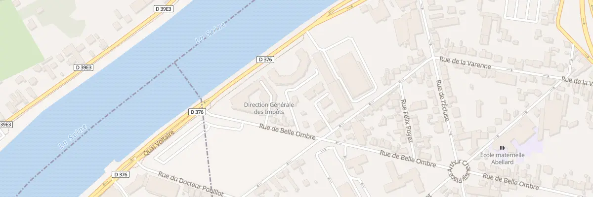 Plan du 56B Rue de Belle Ombre à Melun