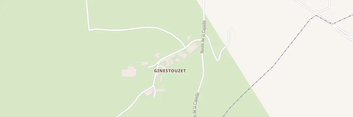 Plan du 5180 Ginestouzet à Durenque