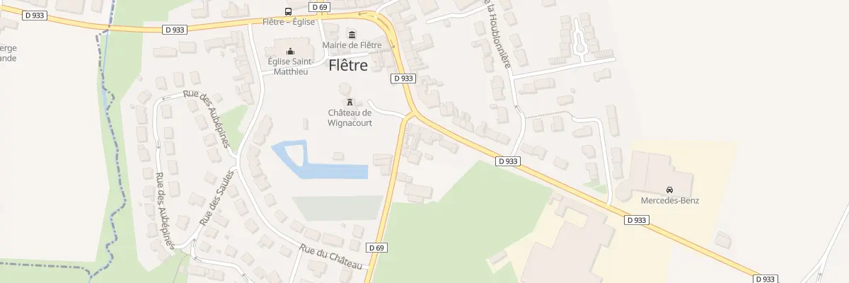 Plan du 433 Rue Nationale à Flêtre