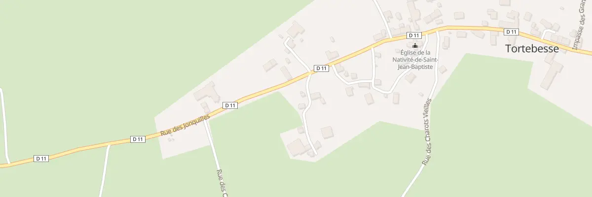 Plan du 47 Bourg de Tortebesse à Tortebesse