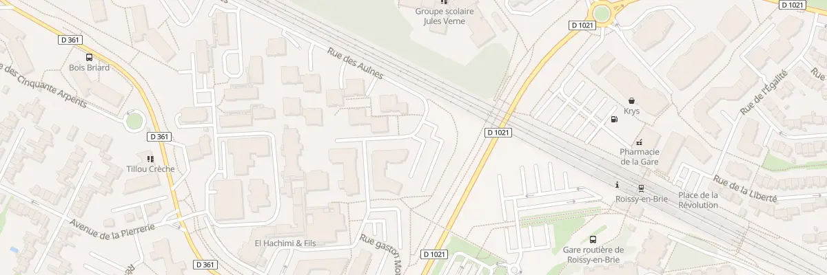 Plan du 8 Av Winston Churchill à Roissy-en-Brie