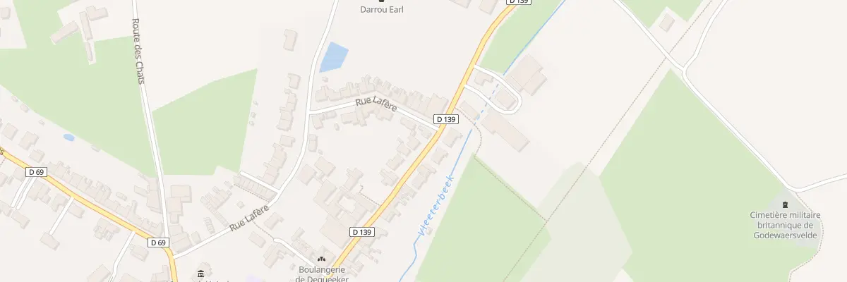 Plan du 365 Rue de Boeschepe à Godewaersvelde