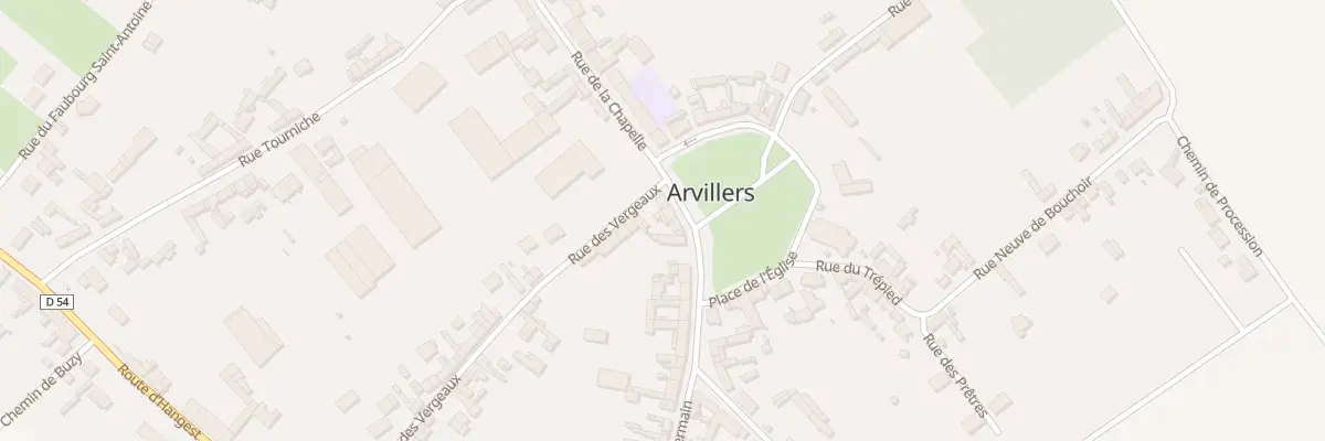 Plan du 19 Pl de l’Eglise à Arvillers