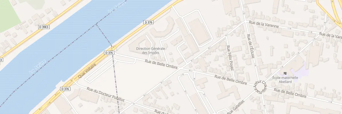Plan du 56 Rue de Belle Ombre à Melun