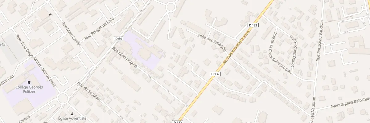 Plan du 594 Av Anatole France à Dammarie-les-Lys