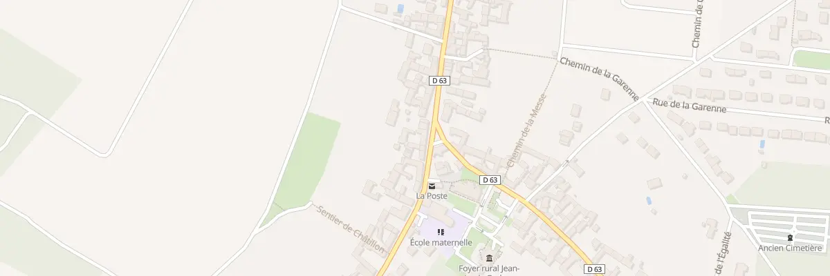 Plan du 4 Rue de Larchant à Villiers-sous-Grez