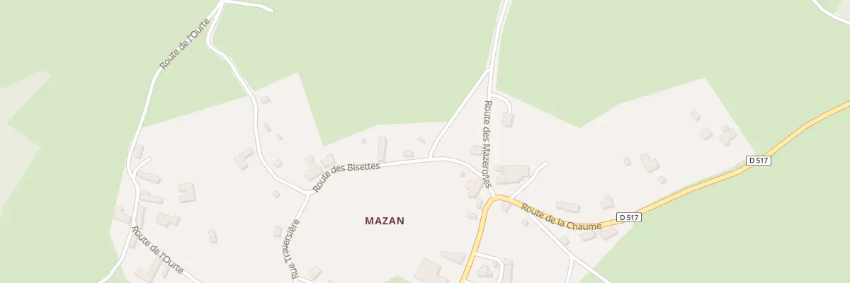 Plan du 5181 Mazan à Saint-Hilaire