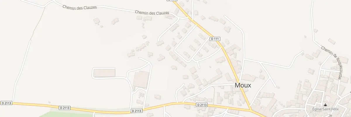 Plan du 14 Rue du Cinsault à Moux