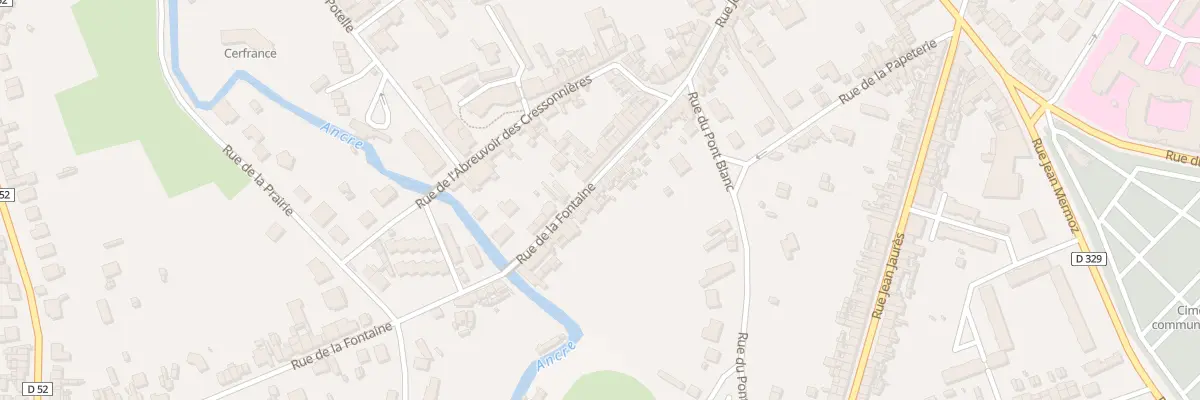 Plan du 35 Rue de la Fontaine à Albert