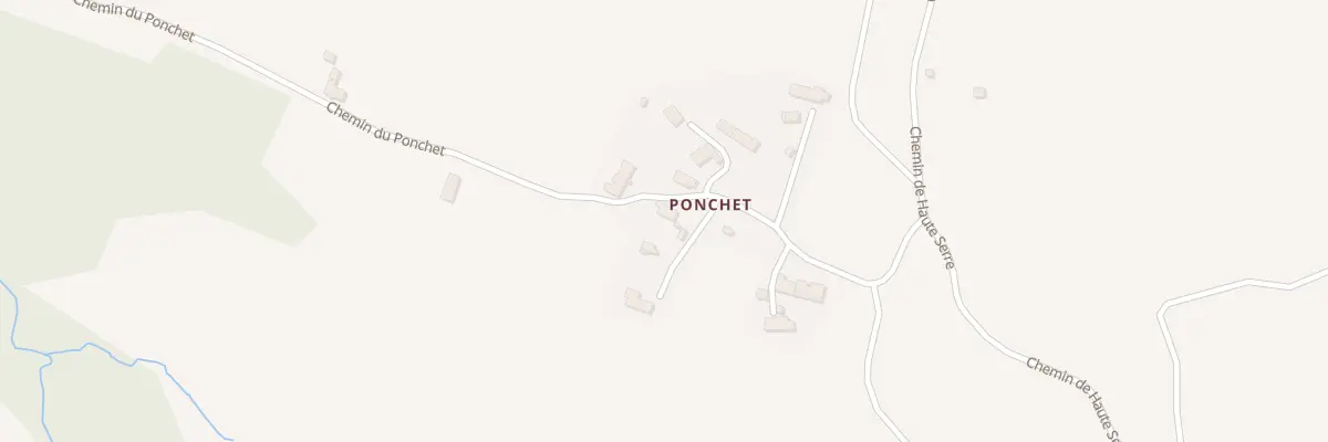 Plan du 5264 Ponchet à Bagnols